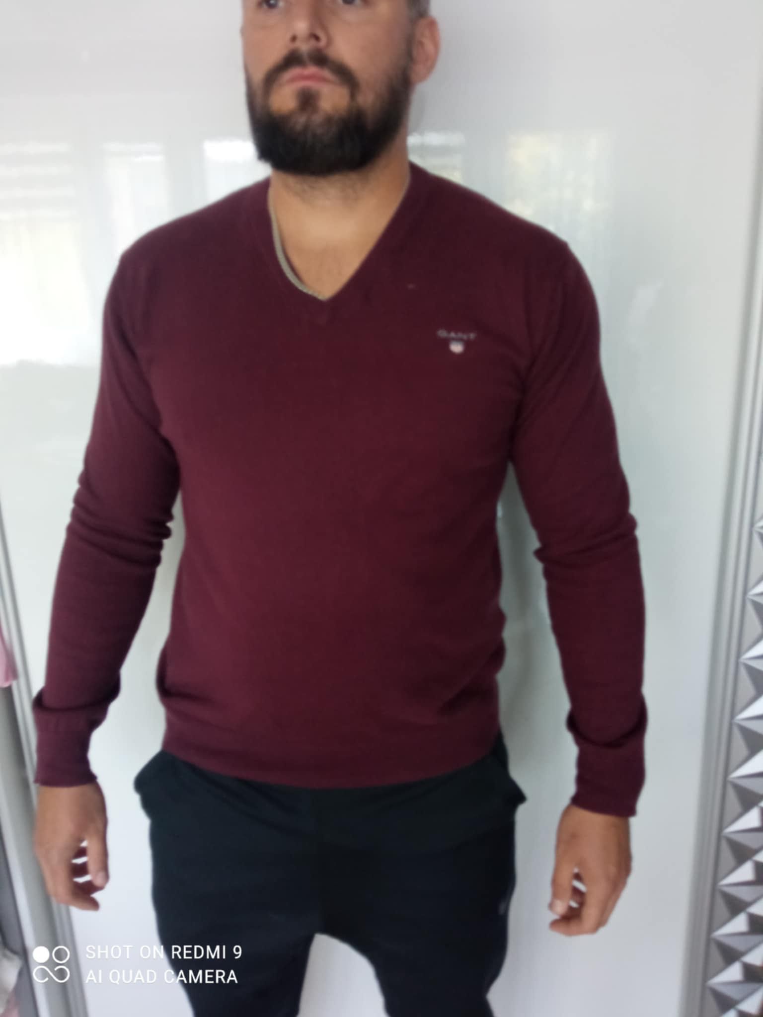 Sweter męski L Gant oryginalny stan super