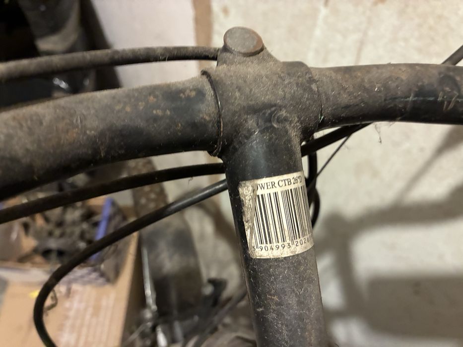 Rower treking mtb przerzutki sprawne kola 26 rama 19.5 do odswiezenia