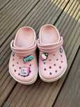 Crocs rozowe j1 31-32
