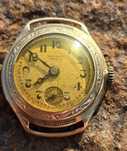 Zegarek Record Genève – złota koperta 14K (585), mechaniczny, vintage