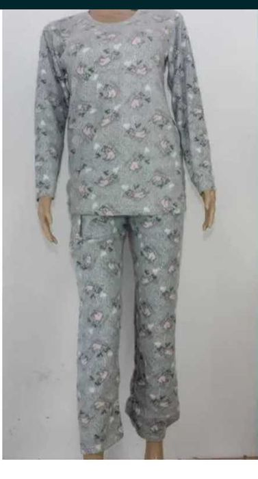 Piżama damska MŁODZIEŻOWA dla nastolatki ciepła POLAR S M L XL