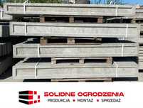 PRODUCENT 246x20x5 cm Podmurówka Deska Betonowa PANEL SIATKA