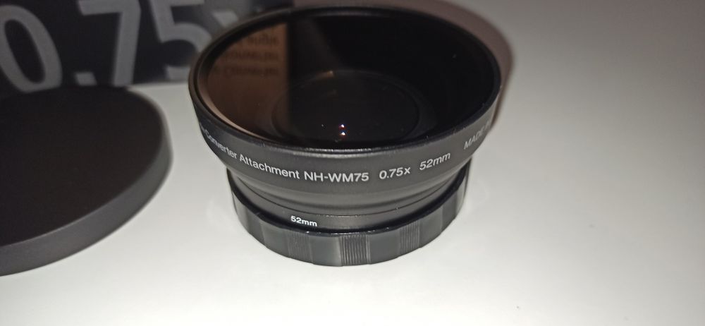 Nowe Konwerter szerokokątny NH-WM75 52mm

Zestaw zawiera:

Oryginalne