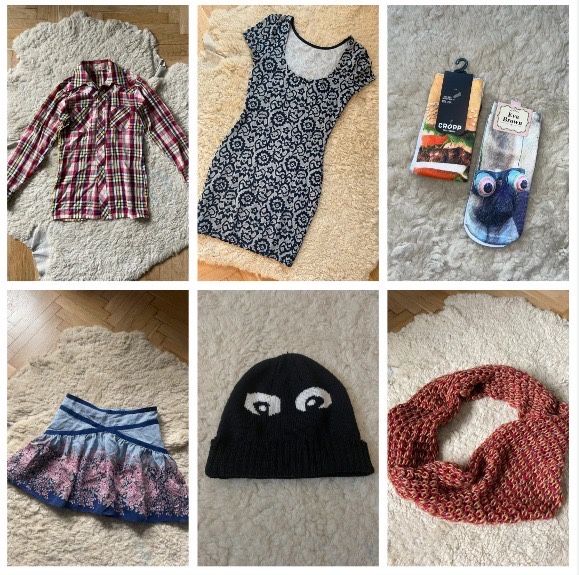 Oddam Zestaw ubrań XS letnie i jesienne nowe i uzywane stan idealny
