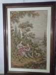 Quadro em tecido feito á mão