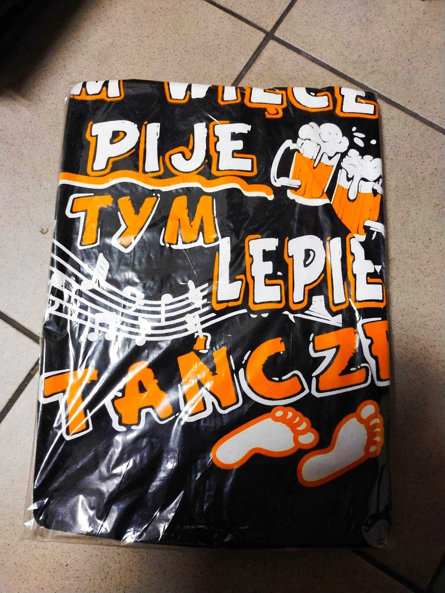 ŚMIESZNE KOSZULKI Im więcej pije tym lepiej tańczę  r.S