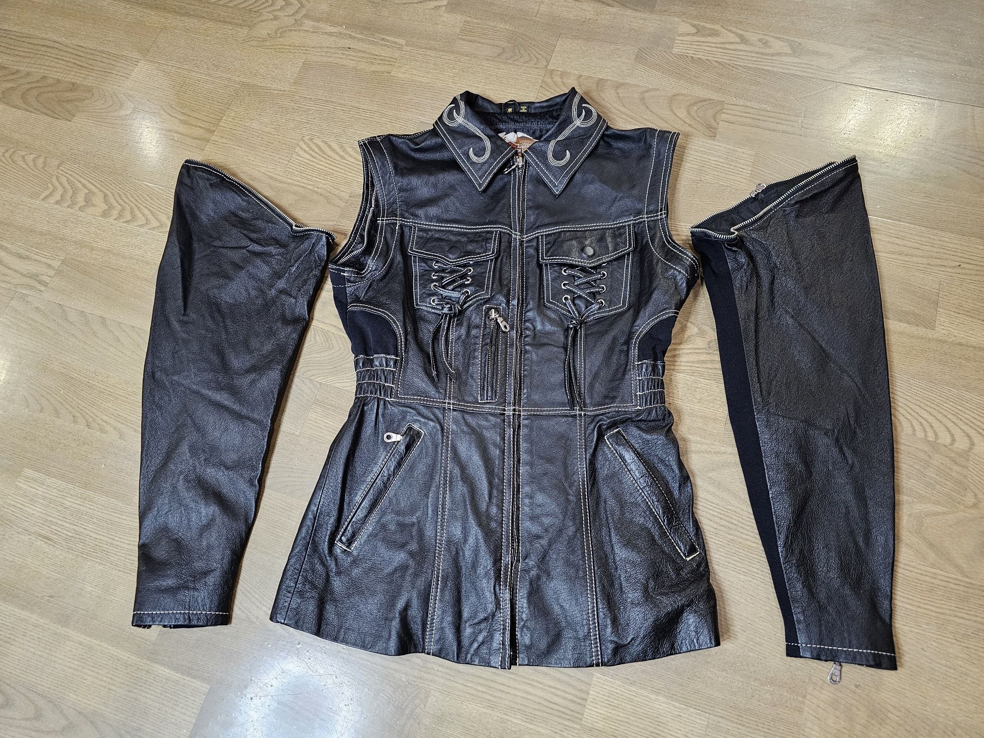 Harley Davidson Laredo кожаная куртка made in Korea