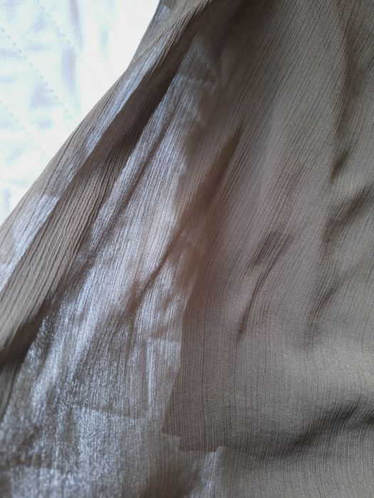 Sukienka Zara r.36 tiulowa w kolorze khaki