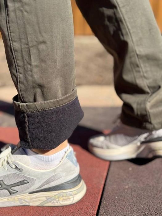 Штани чоловічі карго зимові Loshan олива, сірі чорні.