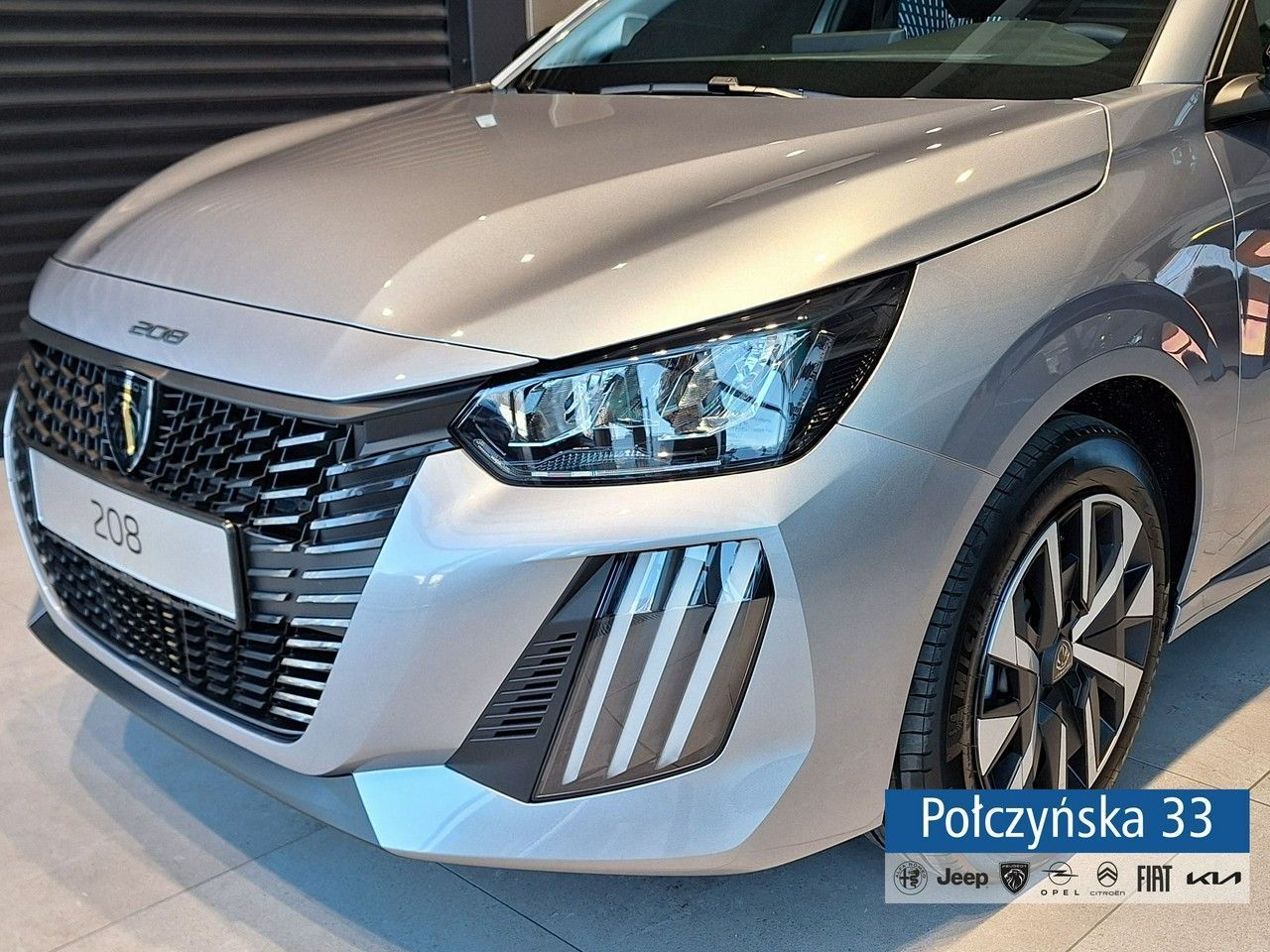 Peugeot 208 1.2 Puretech 100 KM MT6 Style | Szary Artense |2025
