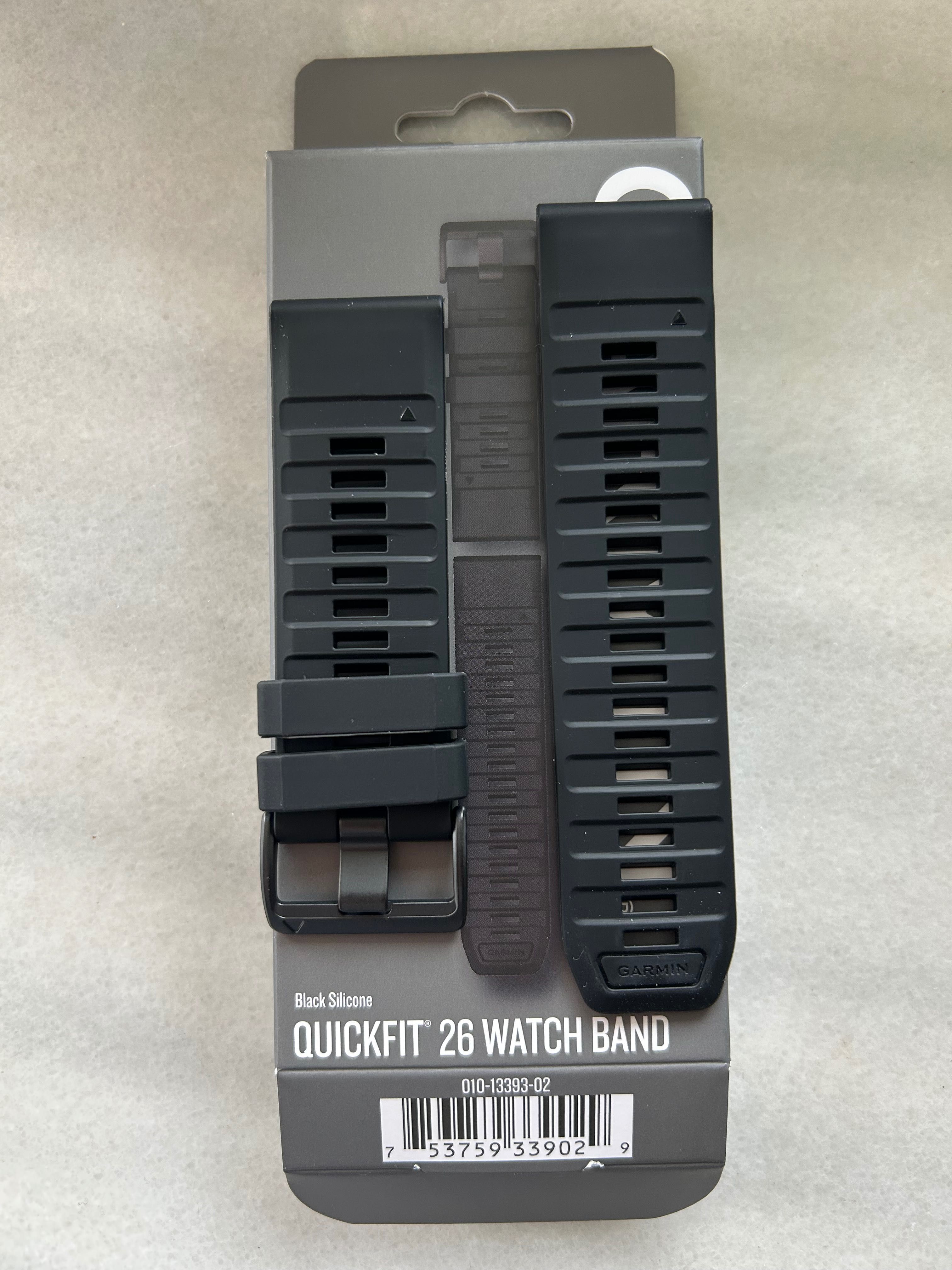 Garmin pasek 26mm quickfit oryginalny czarny Fenix 8 51mm
