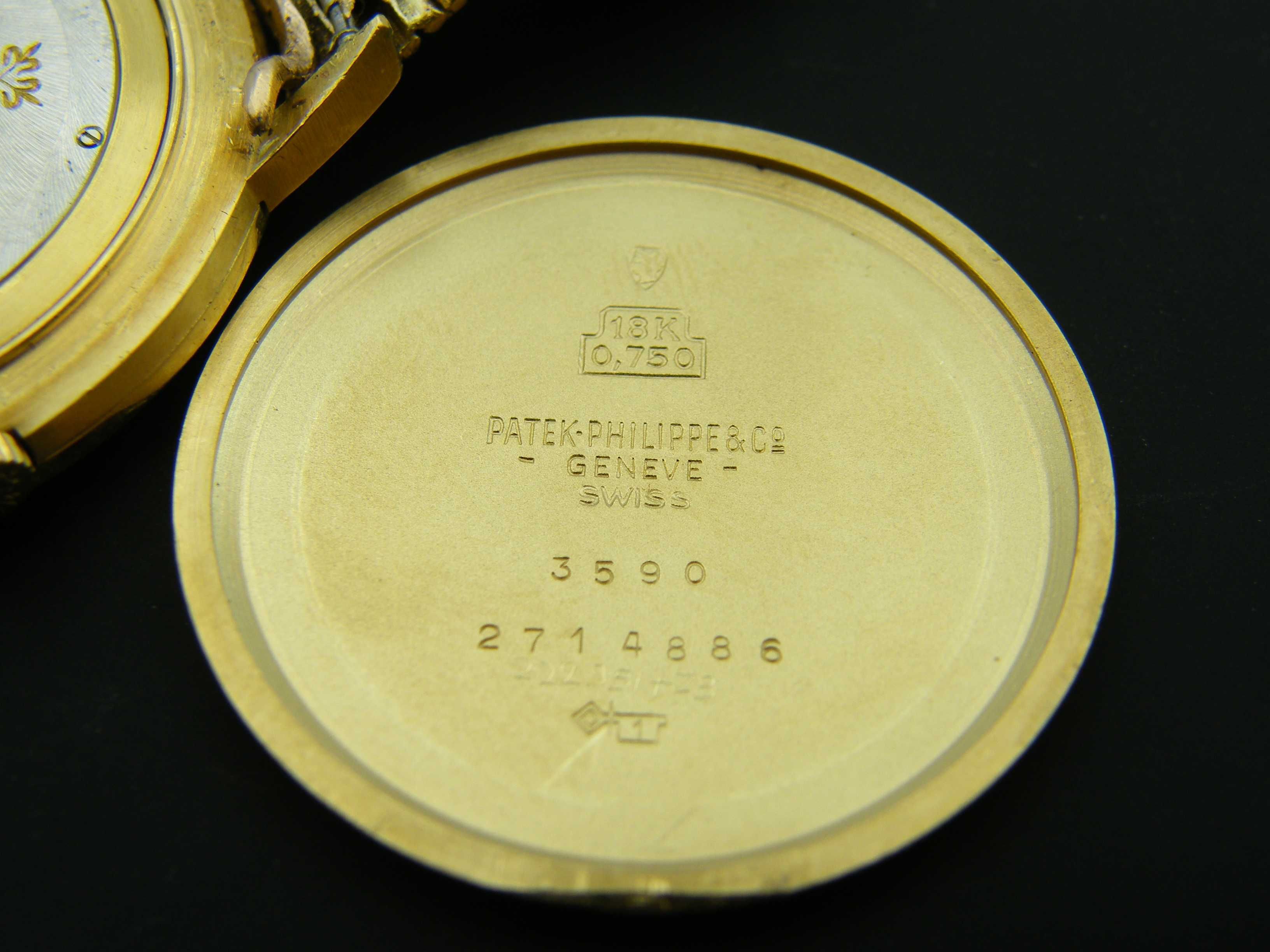 Patek Philippe Calatrava na Bransolecie w 18k Złocie Pr.0750 ref: 3590