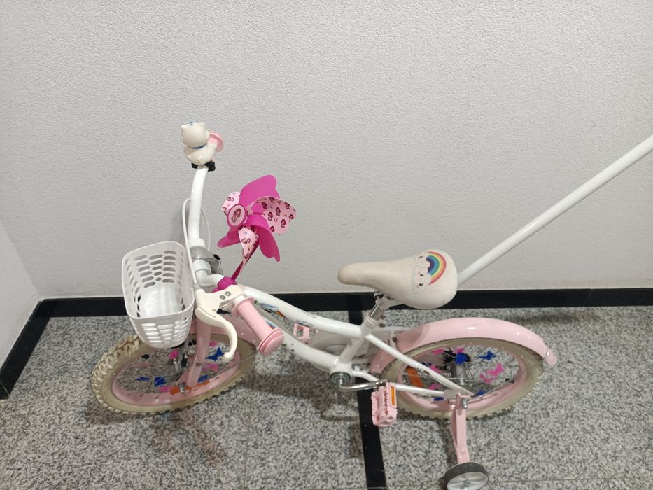 Rowerek rower dla dziewczynki koła 16 cali stan idealny