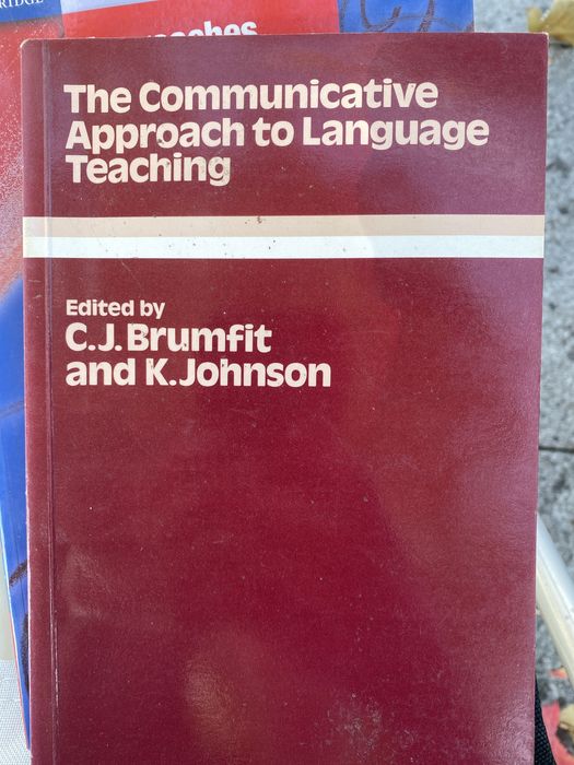The Communicative approach to language teaching