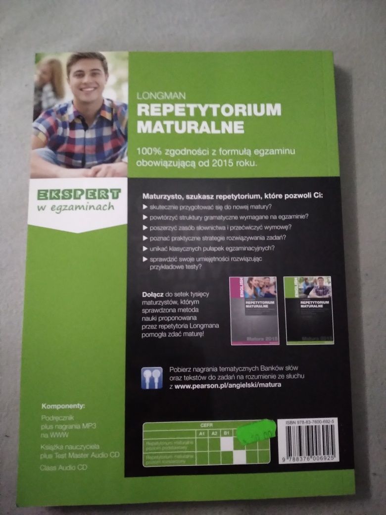 Repetytorium maturalne Longman poziom rozszerzony