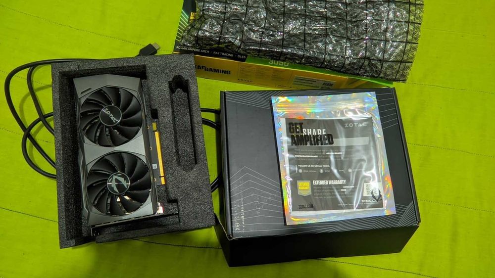 Placa Gráfica Zotac Gaming GeForce RTX 3050 Twin Edge OC 8GB GDDR6