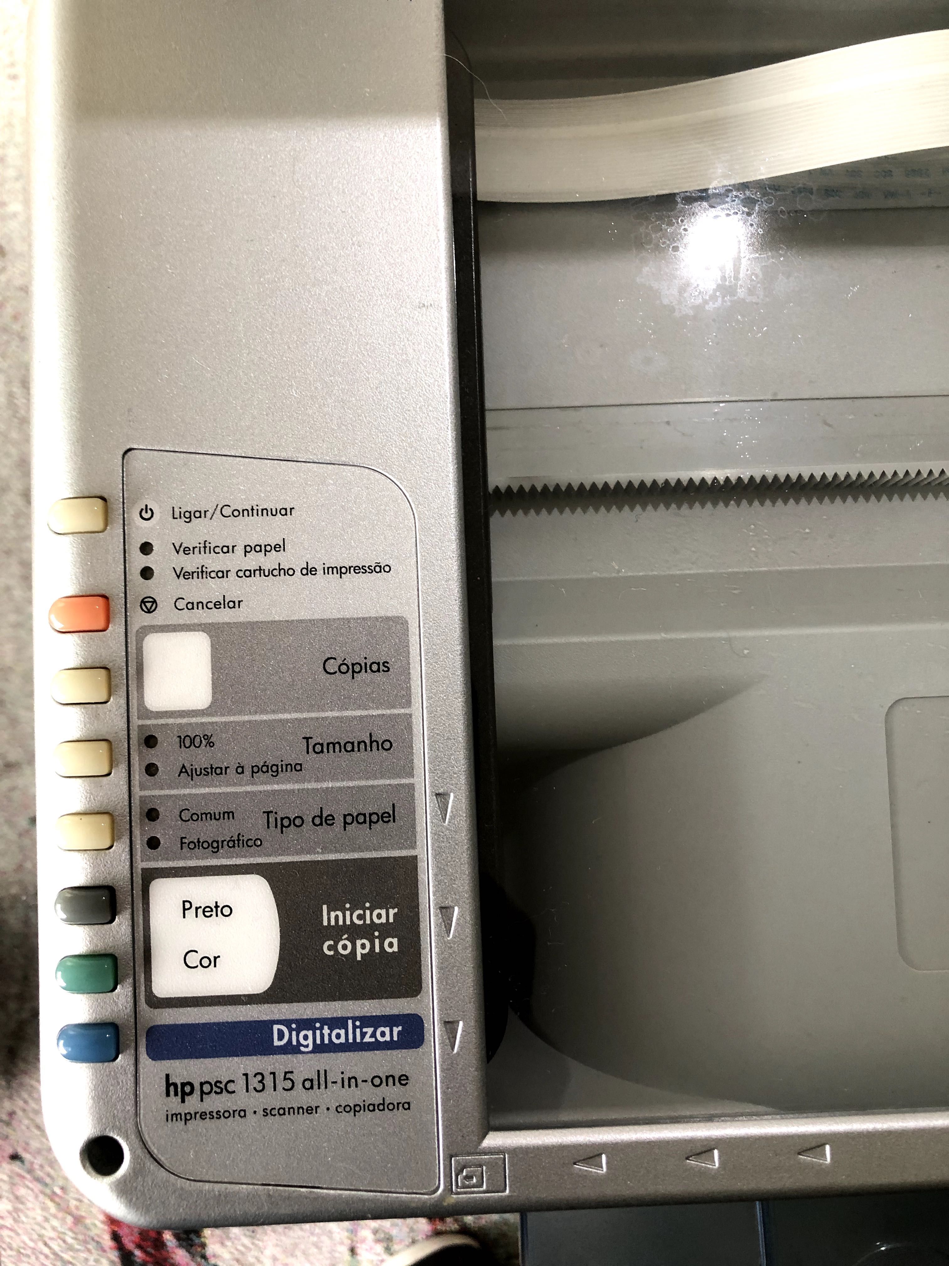 Impressora HP Impressora, scanner,modelo psc1314 all-in-one,bom estado