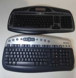 Teclados sem receptor microsoft para peças ref: teclados 3
