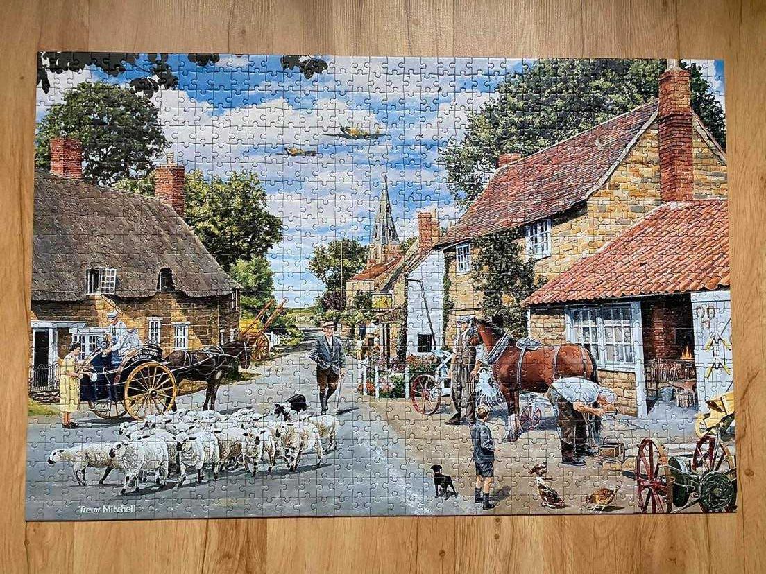 Puzzle Jigsaw "Village Farrier", 1000 elementów