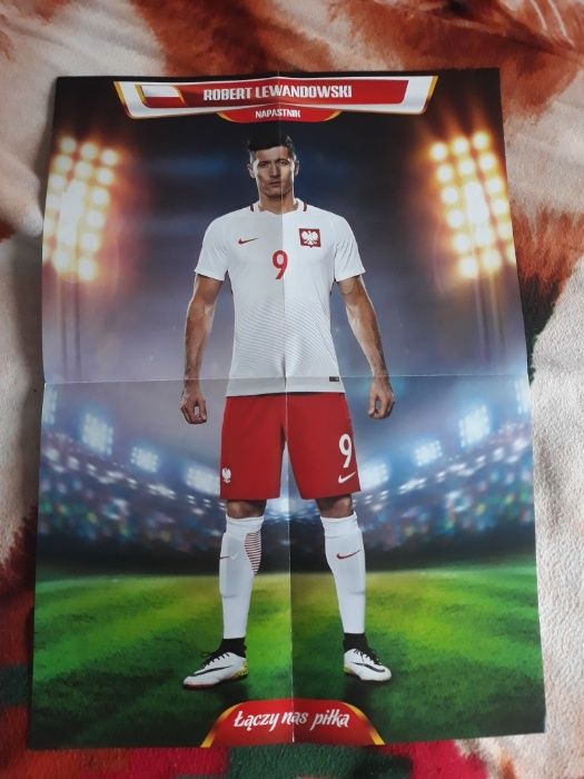 Plakat piłkarzy sprzedam