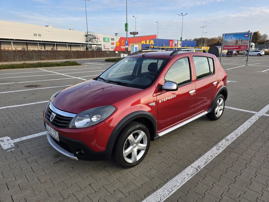 Dacia Sandero Stepway 1.6 Benzyna + LPG| 2012| 115 000 km| Bezwypadowa