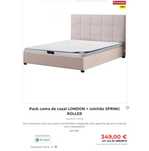 Cama de casal com colchão