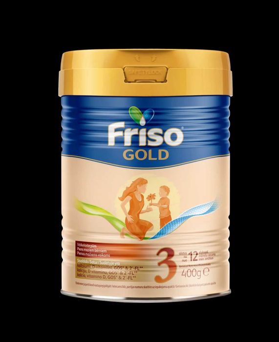 Сухе молочне Friso® Gold 3 для дітей 1-3 років 2-FL HMO & GOS 400гр