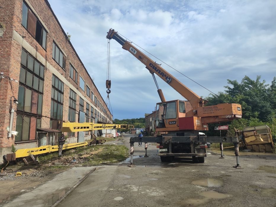 28 тон.автокран 22 м. стріла Послуга оренди