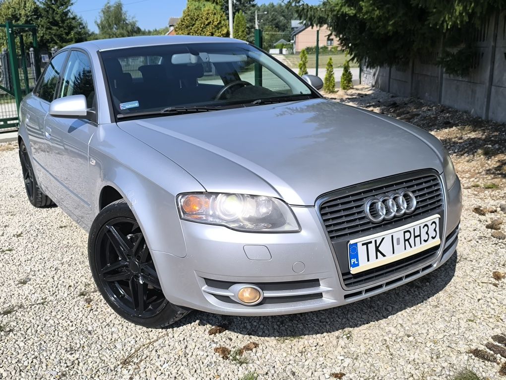 Audi a4 b7 2,0 TDI 140 km klima Xenon Alus 18 6 biegów