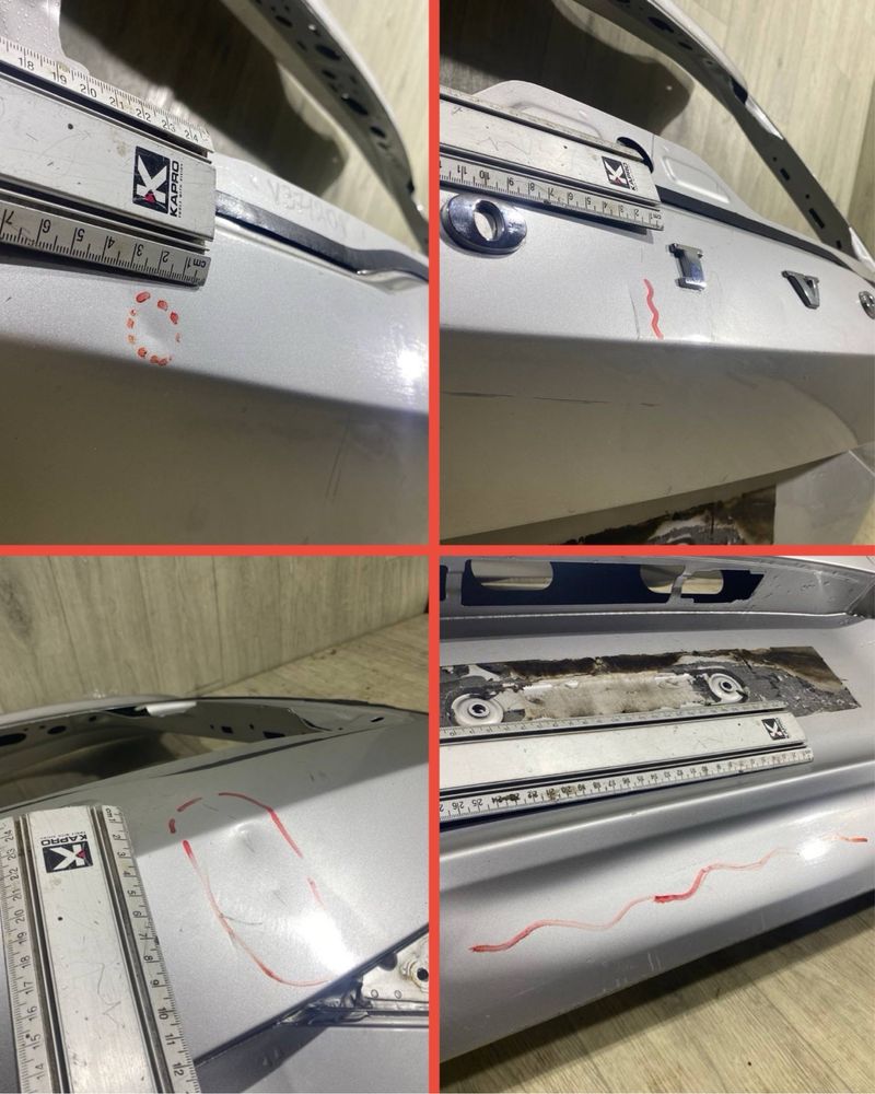 Крышка Багажника Ляда V60 2 ( 2018 2019 2020 2021 2022 2023 2024 г. )