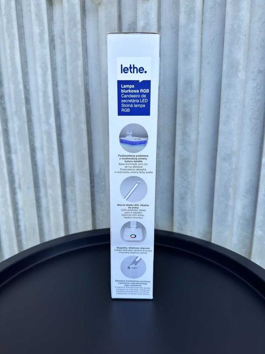 Lampka biurkowa na biurko szkoła nocna LED Lethe