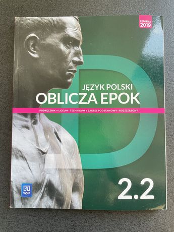 Podręcznik do polskiego „OBLICZA EPOK 2.2”