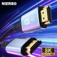 HDMI кабель NIERBO  (2 метри )  2.1  8K 60Hz 4K 120Hz 48Gbps
