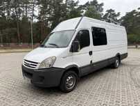 Iveco Daily 35S14V doka | Brygadówka | 7 osobowy | hak | kat B