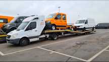Mercedes-Benz Sprinter 519  Zestaw 12.6m 3 osie PODMYTOWY laweta JUZJADE