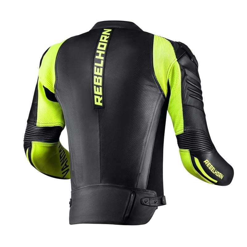Kurtka motocyklowa Rebelhorn Vandal Black/Fluo Motorbiker WYPRZEDAŻ