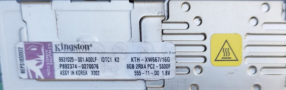Memórias DDR2 para servidor