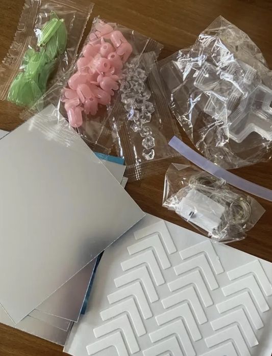 Лампа з квітами "Збери сам"