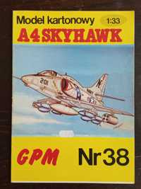 Model kartonowy - GPM 038 - Grumman A4 Skyhawk