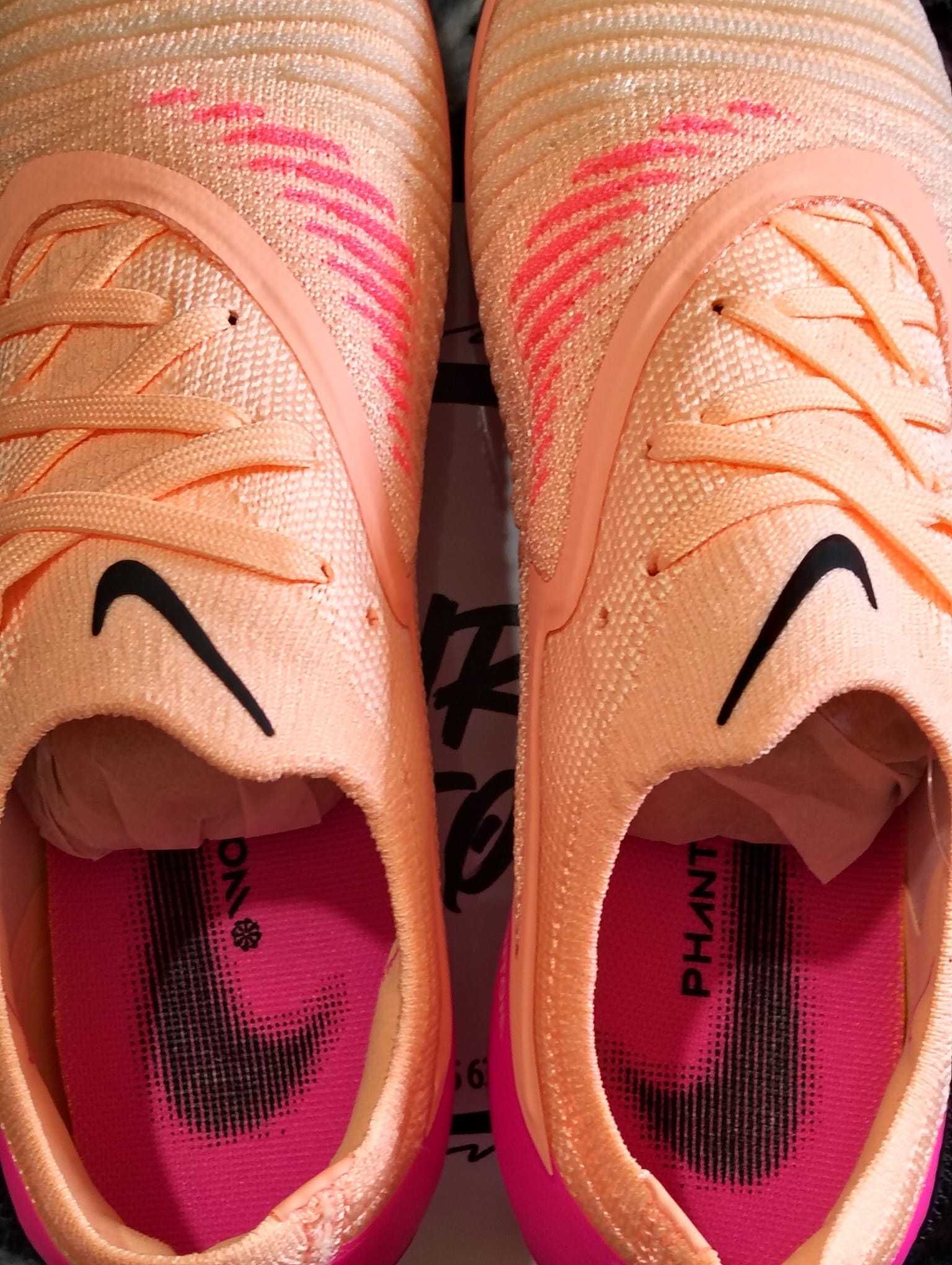 chuteiras nike phantom gx3 rosa novas tamanho 38