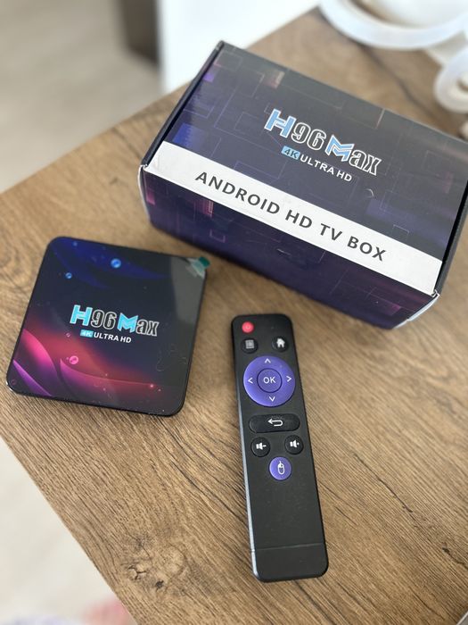 Приставка H96Max. Нова. Вже прошита