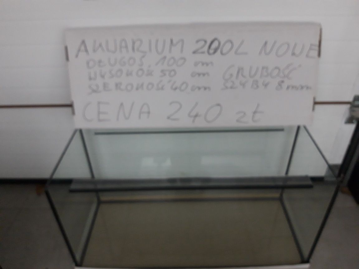 Akwarium 200 L NOWE