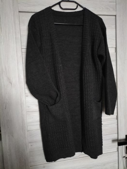 Sweter kardigan narzutka
