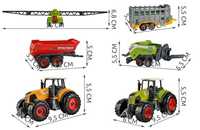 Farma - zestaw maszyn rolniczych dla dzieci 6szt ZAU8001