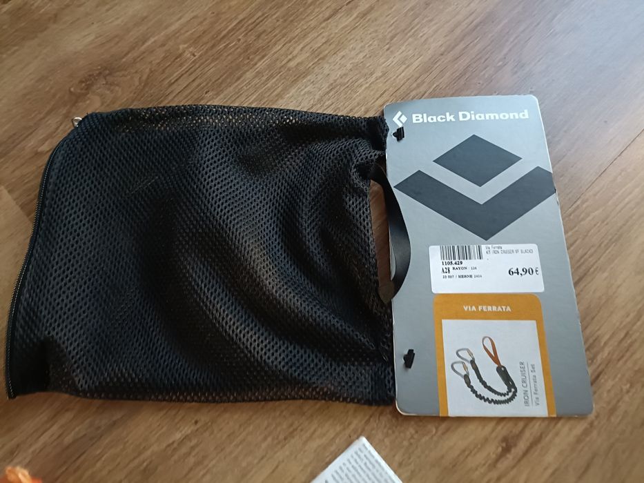 Lonza VIA Ferrata Iron Cruiser VF Black Diamond
