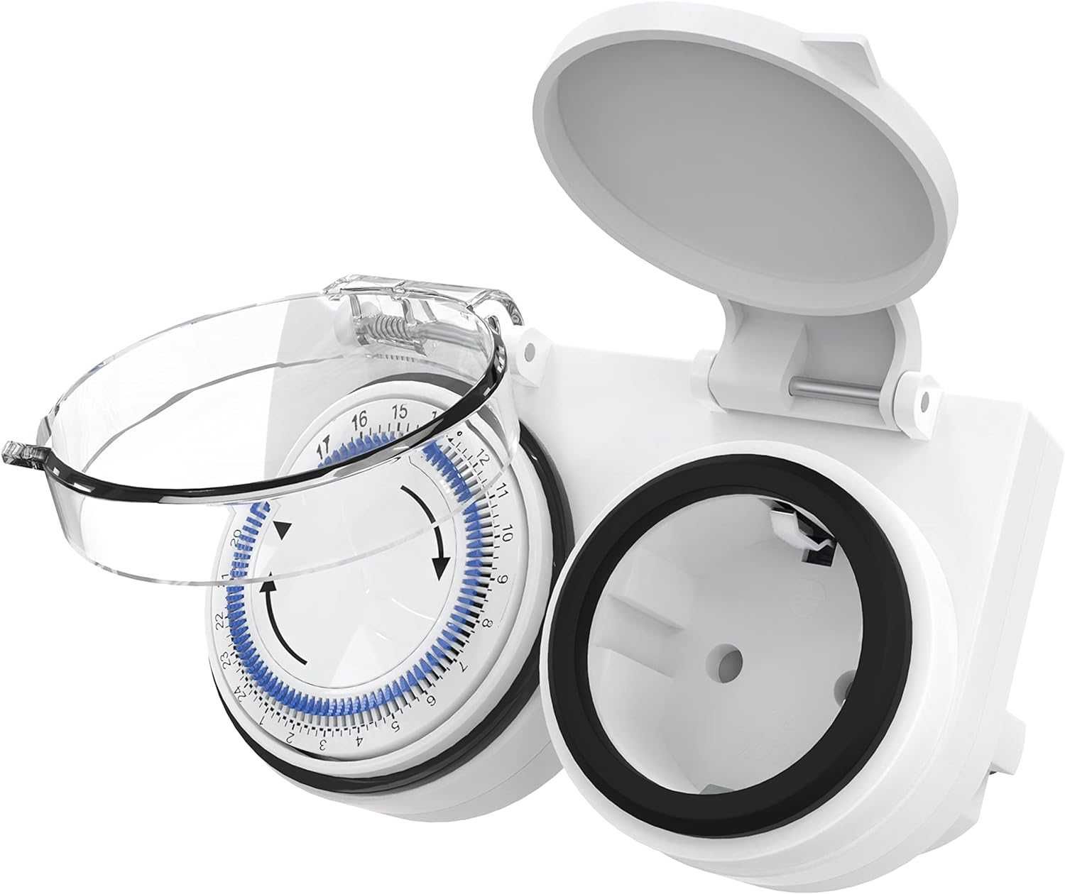 Programator czasowy BENON B2184 TIMER MECHANICZNY tryb kwadransu