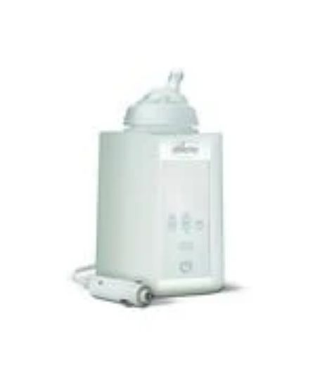 Aquecedor de biberões com tomada de casa e carro