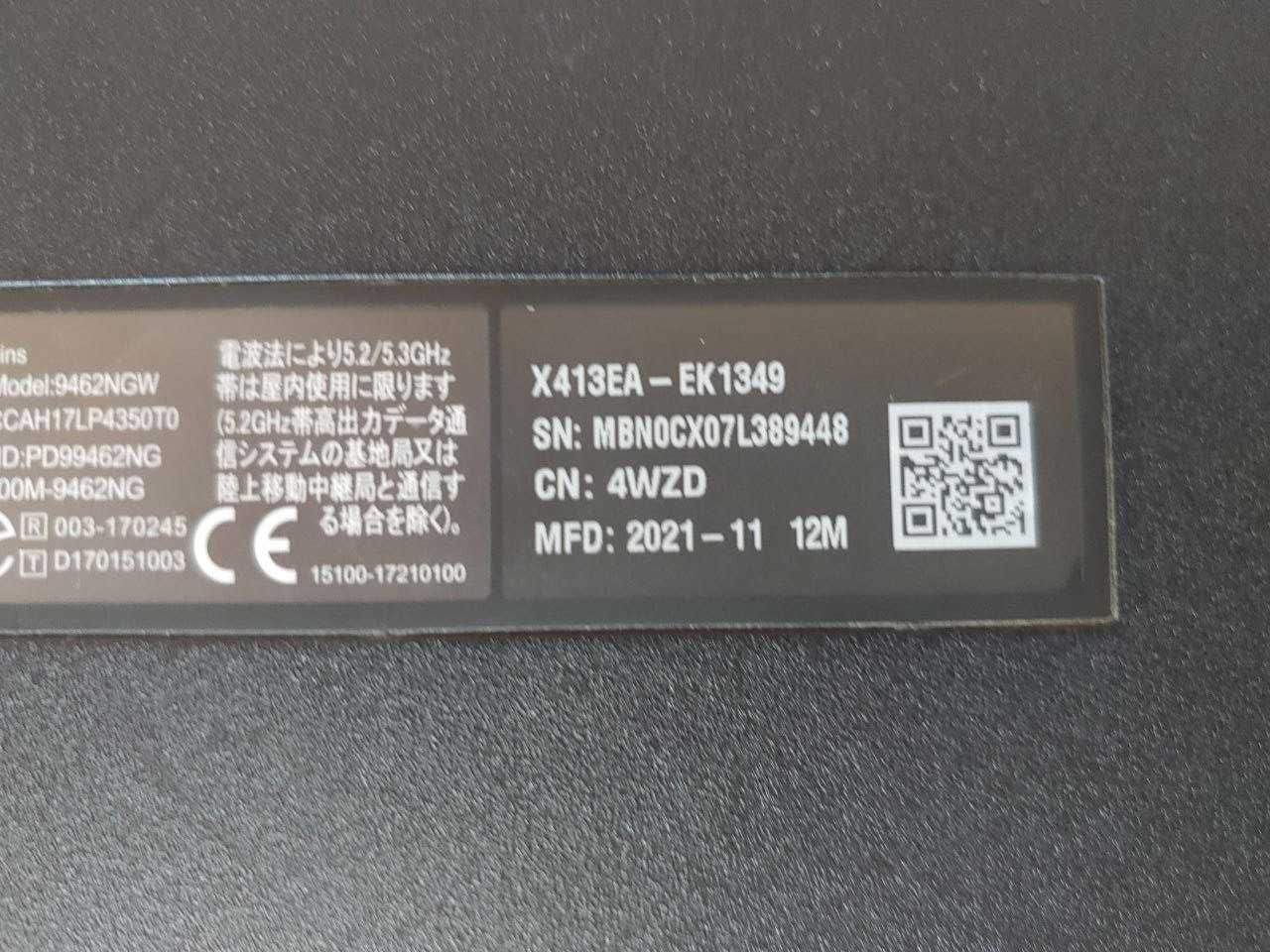 Ноутбук ASUS VivoBook 14 X413EA Intel Core i3-1115G4 на відновлення