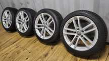 Felgi Vw 17" 5x112 z oponami 225/45 R17 Golf 7 GTI GTD 8 Touran Caddy