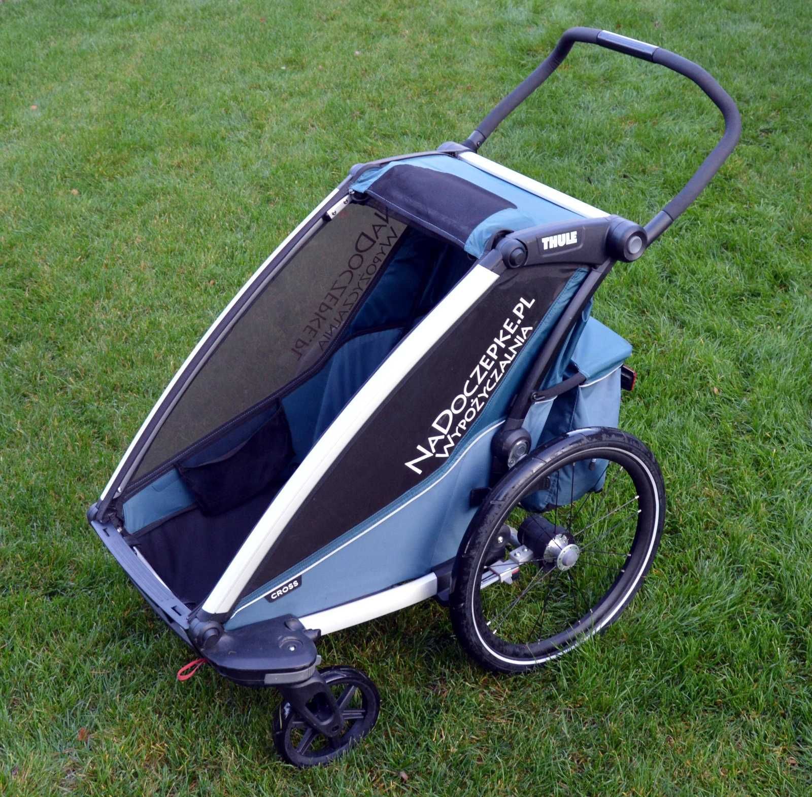 Przyczepka rowerowa Thule Sport Cross 1 2 Cab Lite wynajem wysyłkowy